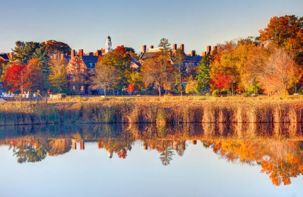 istock Autumn in Exeter, New Hampshire 1350236823