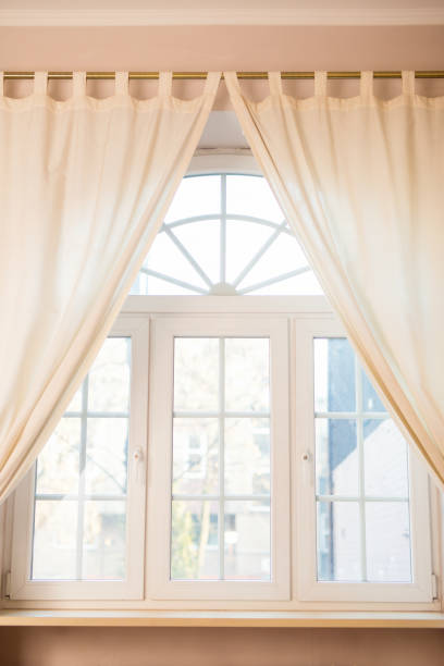 istock Closeup of a domestic window 1350256055