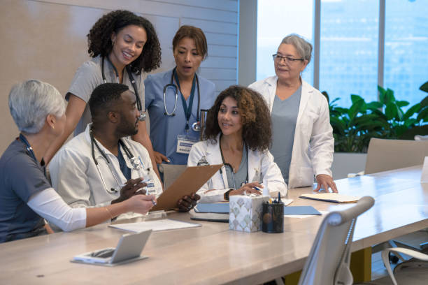 istock Diverse Medical Team Meeting 1350270587