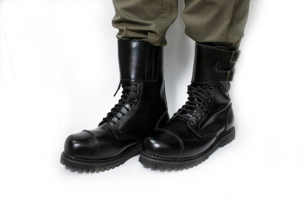 istock mens shoes black isolated on white background 1350270662