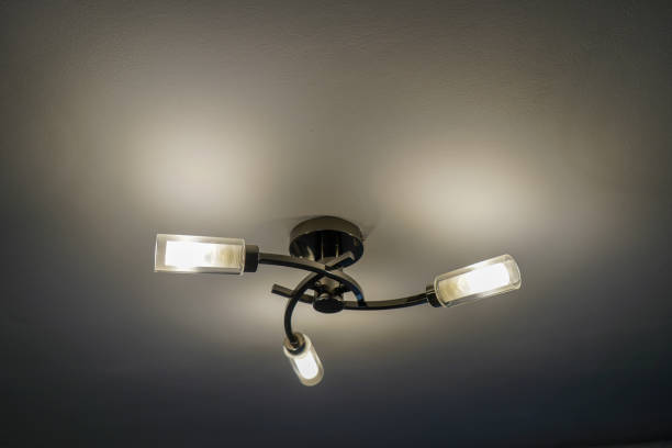 istock Close up of a ceiling light 1350281529
