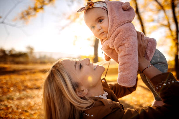 istock Mother and a baby 1350292204