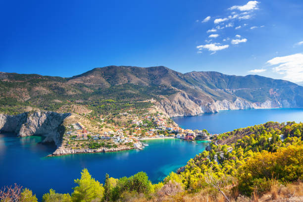 istock Assos village in Kefalonia 1350299773