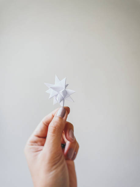 istock Origami Froebel star 1350307175