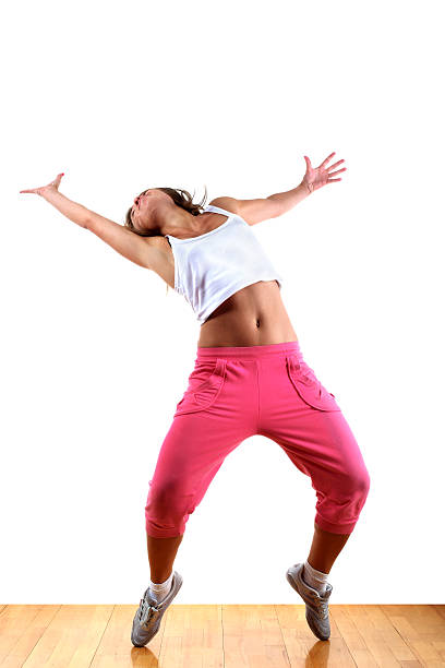 istock woman modern dancer in ballroom 135032848