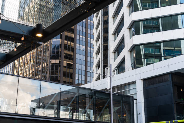 istock Glass building exterior. 1350336781