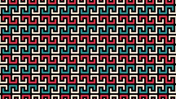 Vector illustration of Abstract background seamless pattern design