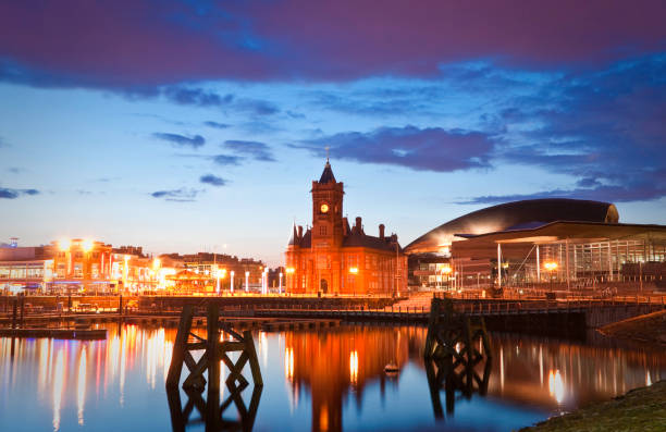 istock Cardiff Bay Cityscape 135034581