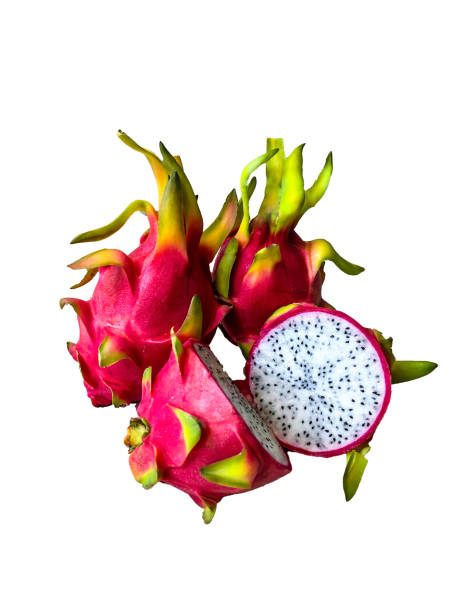 istock photo tropical fruit dragon on a white background, isolate 1350346808