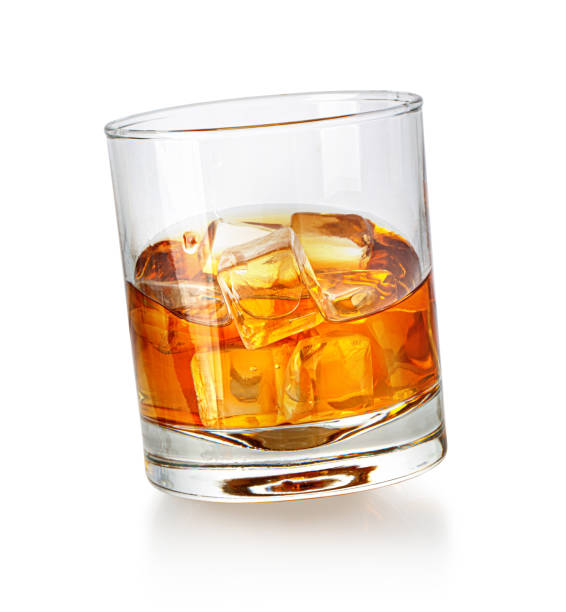 istock whiskey glass with ice 1350366976