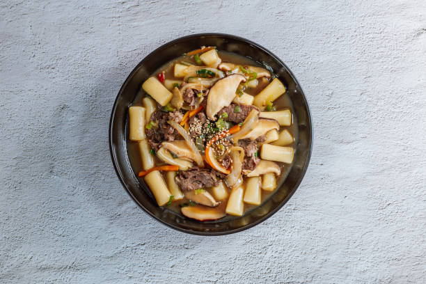 istock Korean style Royal Stir-fried Rice Cake, Gungjungtteokbokki 1350367708