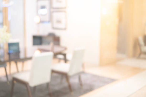 istock Abstract blurred restaurant and cafe background 1350371716