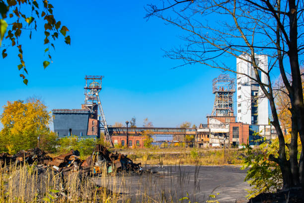the old hard coal mine in Bytom, Rejtan shaft