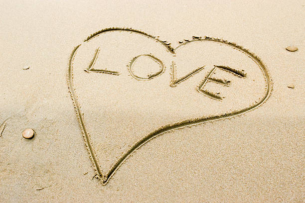 istock love writing at the beach 135037583