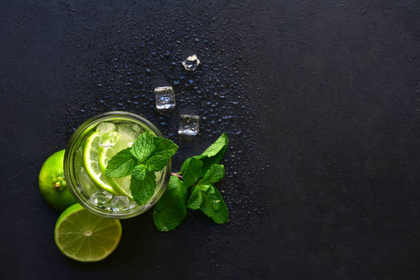 istock Delicious citrus cocktail mojito 1350379113