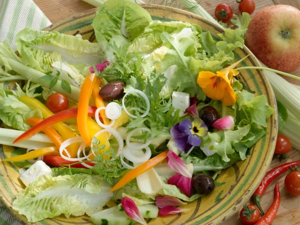 istock Bowl of salad 1350391011