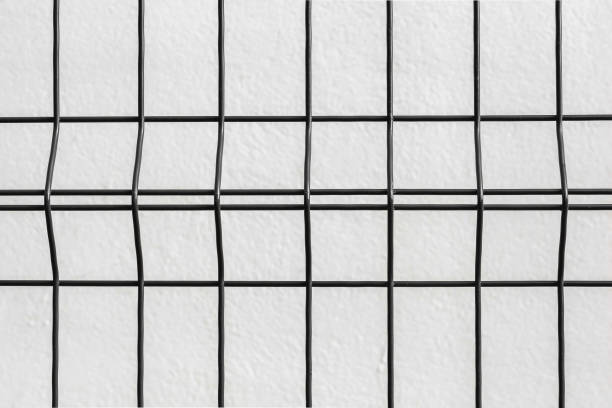 istock grating wire industrial fence panels 1350393384