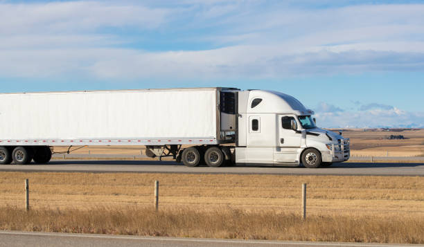 istock Heavy Cargo on the Road 1350393962