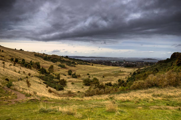 istock Spectacular views of Edinburgh from Arthur’s Seat 1350394313