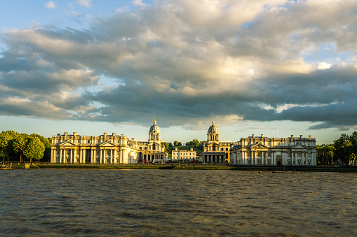 View at The Royal Naval College in Greenwich