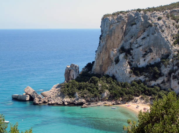 istock Top View of Cala Fuili 1350396675