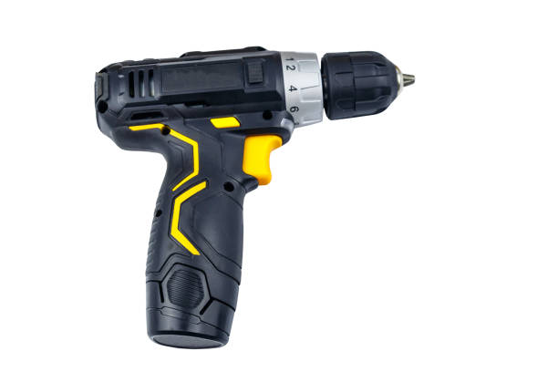 istock Cordless screwdriver isolated on white background 1350400446