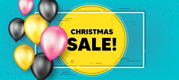 istock Christmas Sale text. Special offer price sign. Vector 1350401408
