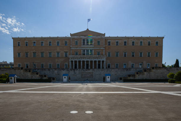 istock Greek Parliament 1350418914