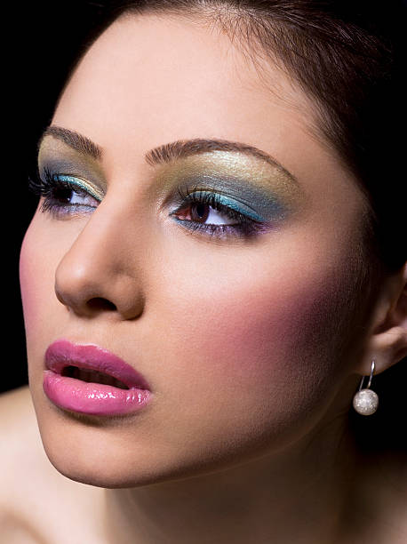 istock beauty portrait colorful make-up 135042200