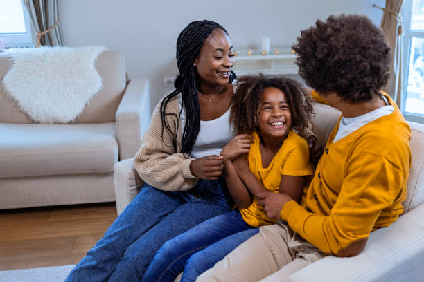istock Playful young family 1350424301