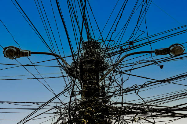 The illegal  Electric Supply Installations is found in different poor neighborhood areas in all over the world, including favelas in Rio de Janeiro.