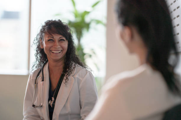 istock Doctor and Patient Talking 1350428619