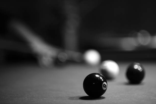 istock Game of pool at the club 1350432609