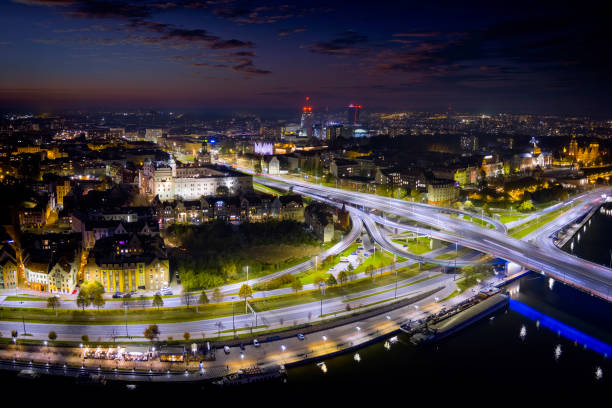 istock Szczecin by night, Poland 1350445702