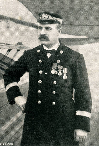 istock Atlantic Liner Captain Doxrud SS Belgenland Cunard White Star Line 1350445759