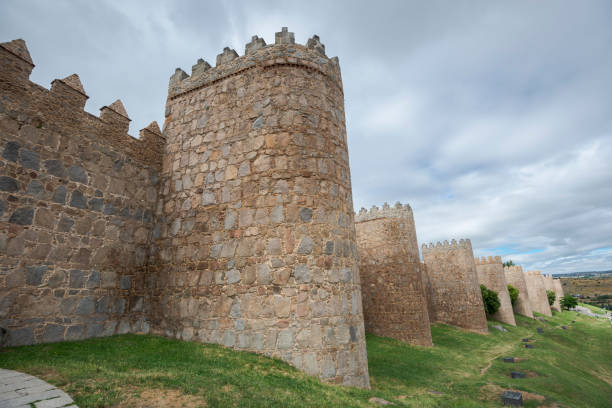 istock Walls of Avila, Spain 1350450989