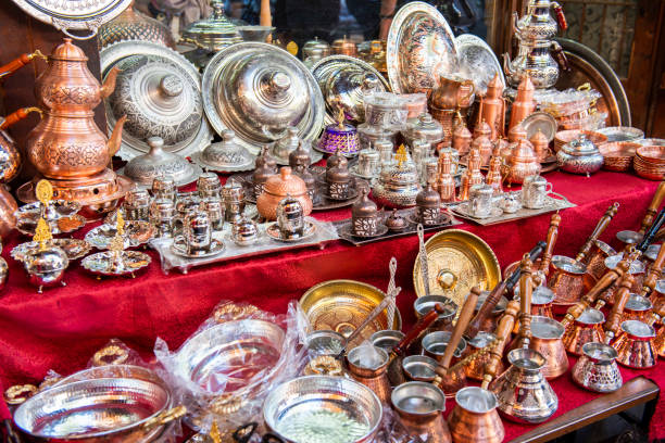 istock Coppersmith Bazaar of Gaziantep 1350452839