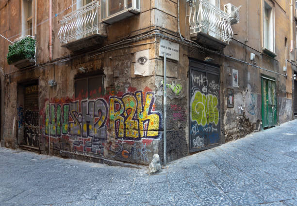Graffiti chaos wall