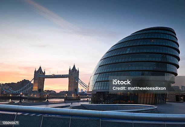 Tower Bridge Rathaus London Stockfoto und mehr Bilder von Rathaus - Rathaus, Sonnenaufgang, Tower Bridge