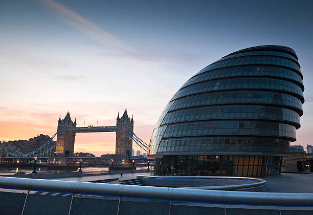 istock Tower Bridge & City Hall, London 135045471