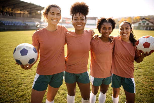 istock Women Soccer Player 1350461498