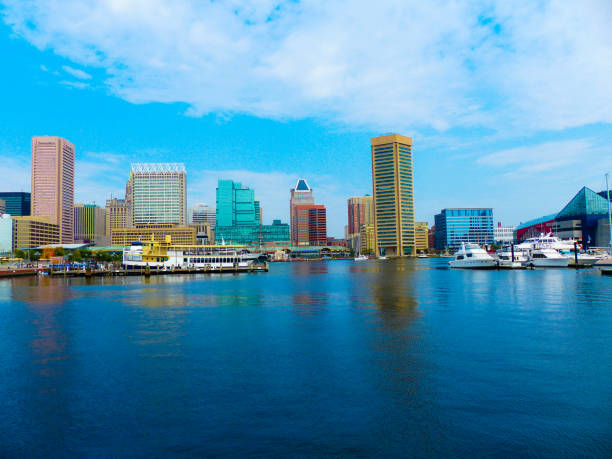 istock Old ship in the Baltimore Harbor - Maryland - USA 1350464832