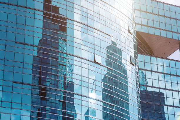 istock Business office building in shanghai china 1350466715