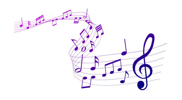 1,800+ Purple Music Notes Stock Illustrations, Royalty-Free Vector