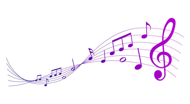 2,000+ Purple Music Notes Stock Photos, Pictures & Royalty ...
