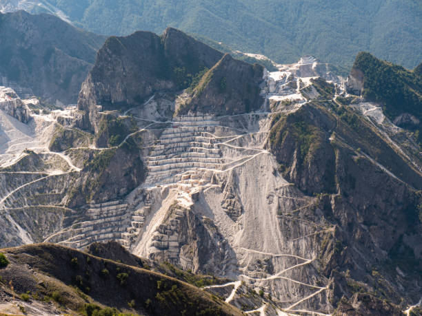 istock View of the Carrara Marble Quarries 1350486169