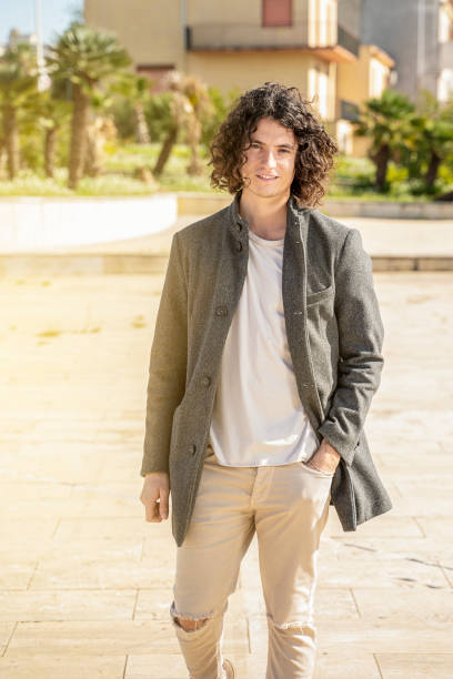 istock Man walking on the street 1350486204