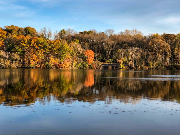 istock Gorgeous autumn colors in Wisconsin 1350509739
