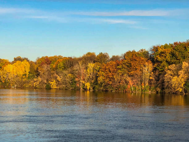 istock Gorgeous autumn colors in Wisconsin 1350509790