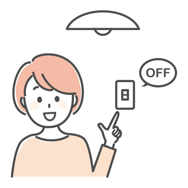 95 Turning Off Light Switch Illustrations & Clip Art - iStock | Hand  turning off light switch, Person turning off light switch, Kid turning off  light switch